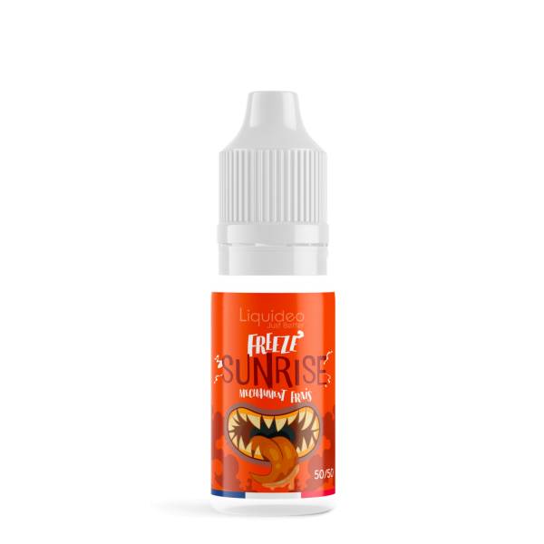 Freeze Sunrise Orange Fraise 10 ml - Liquideo