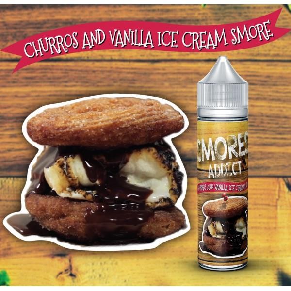 Churros and Vanilla Ice Cream 60ML de Smores Addict