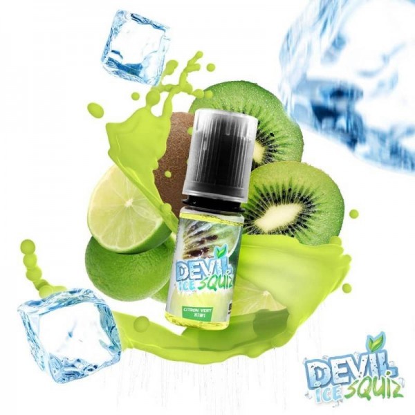 Citron Vert Kiwi Ice 10ML - Devil Squiz