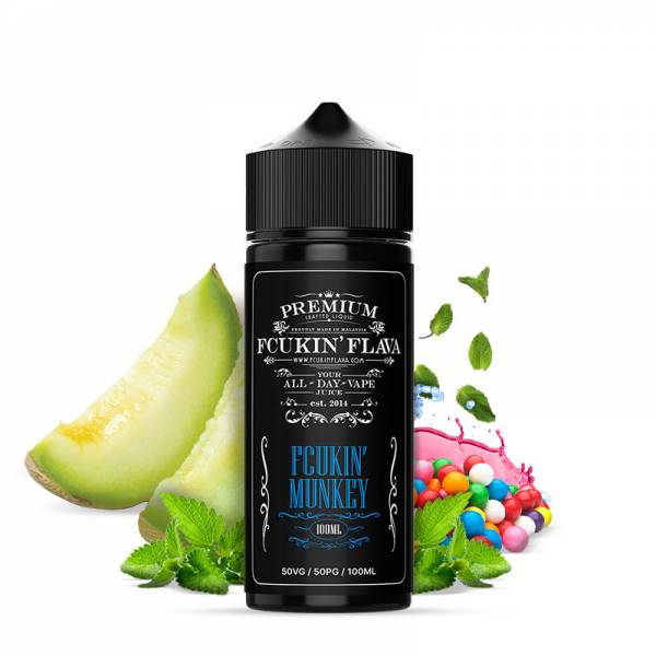 E-liquide Fcukin Munkey 100ML Fcukin Flava - Saveur banane pour cigarette électronique