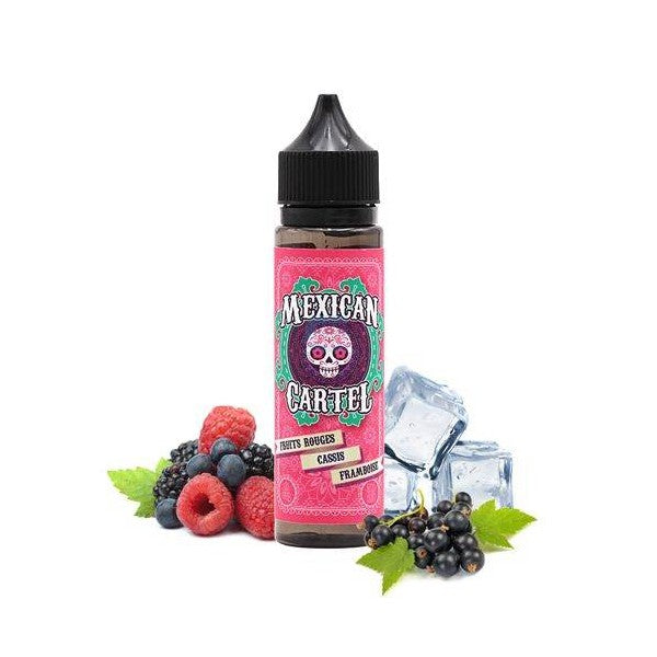 Fruits Rouges Cassis Framboise 50ML - E-liquide Frais et Fruité