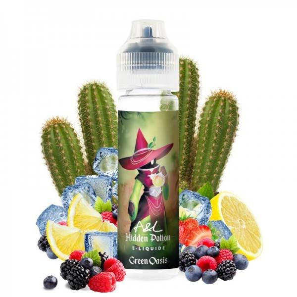 Green Oasis 50ML - E-liquide Fruité et Rafraîchissant