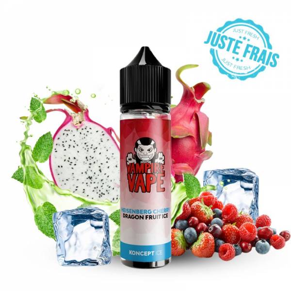 Heisenberg Cherry Dragon Ice 50ML - E-liquide Glacé Unique