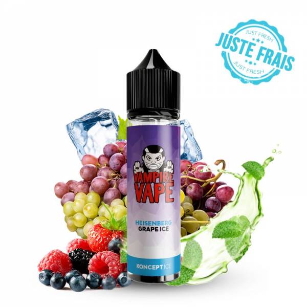 Heisenberg Grape Ice 50ML - E-liquide Fraîcheur Intense