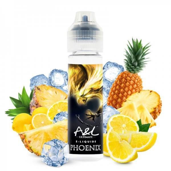 Phoenix 50ML - E-liquide Fruité Ananas et Citron