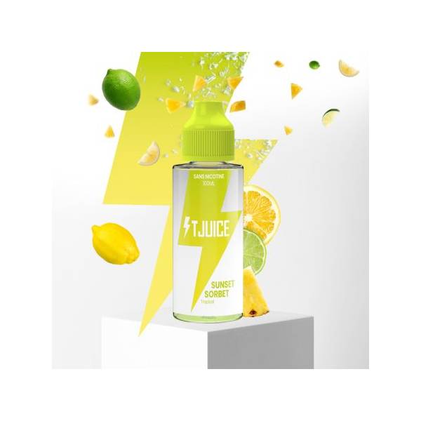 Sunset Sorbet 100ML - E-liquide Fruité et Exotique à Acheter
