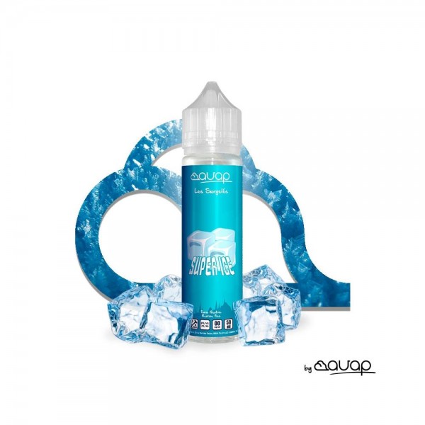 E-liquide Super Ice 50ML de Avap - Saveur glaciale ultra-fraîche