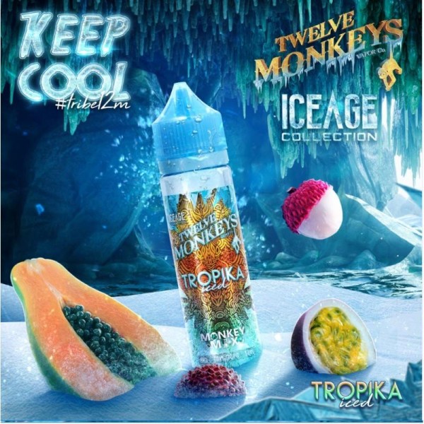 Tropika Iced 50ML - Saveurs Exotiques et Fraîcheur Unique