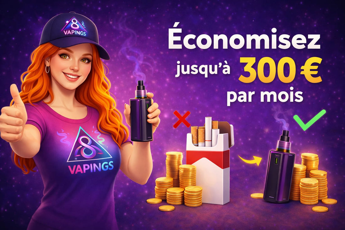 L’économie réalisée en vapotant : la différence réelle avec les cigarettes de tabac