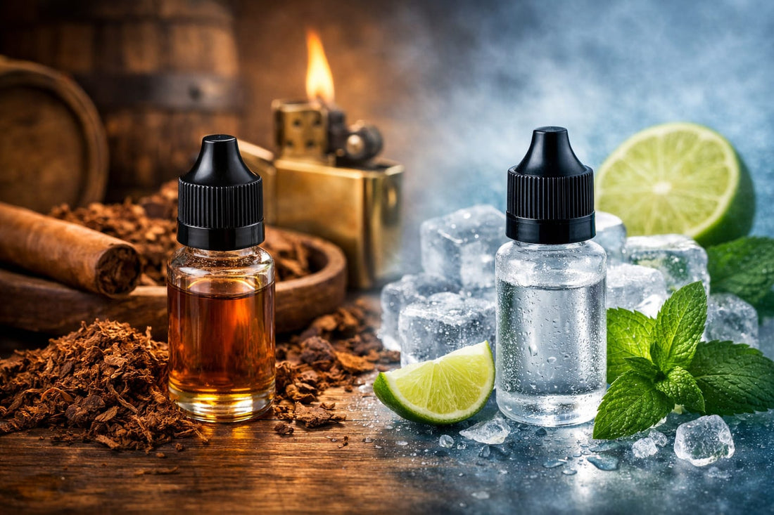 E-liquide tabac et menthe : les saveurs les plus populaires de la cigarette électronique