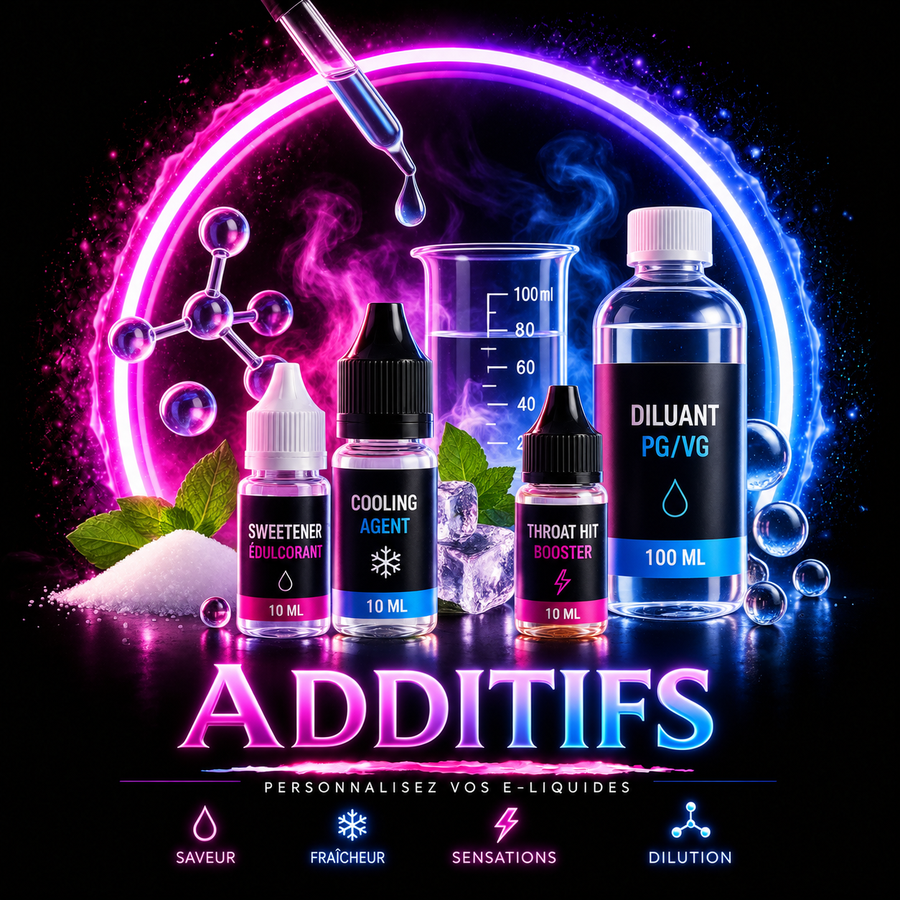 Additifs pour e-liquides