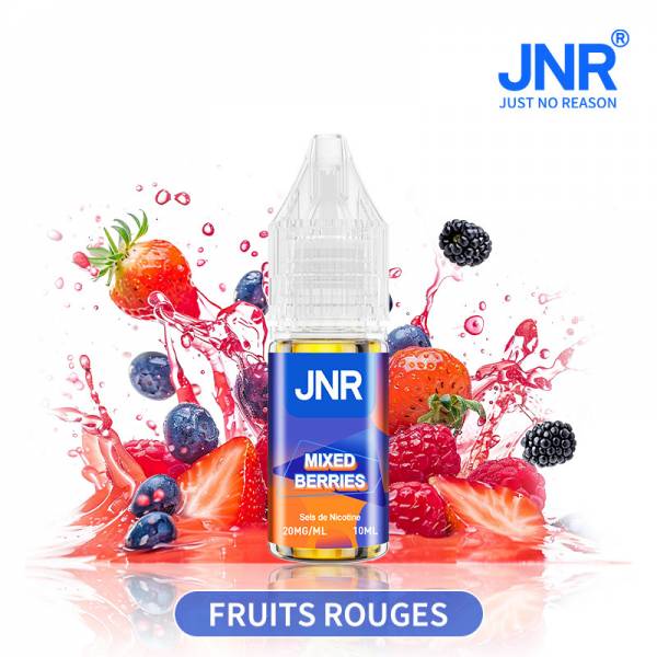 E-liquides JNR 10ml — 34 saveurs à 3,99€ pour cigarette électronique