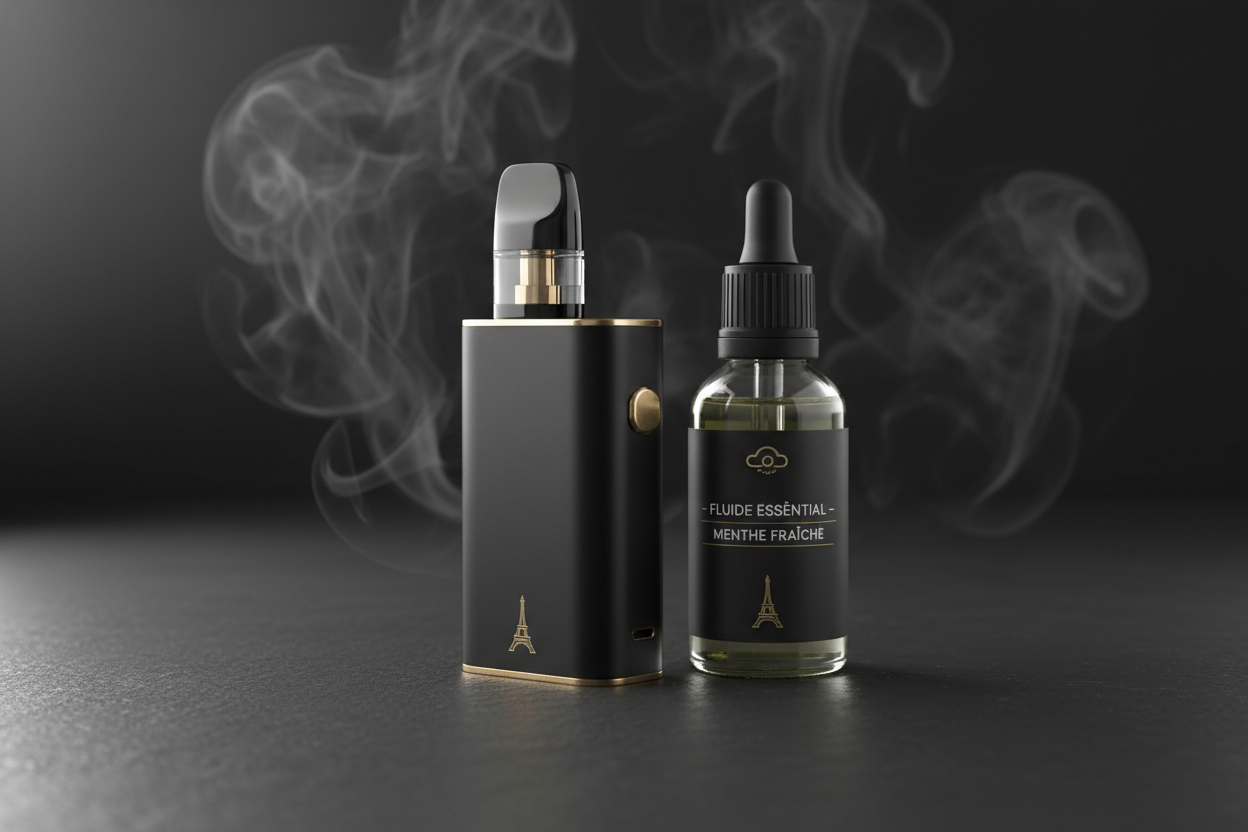 Kit vape pour petits fumeurs 7 à 12 cigarettes par jour — Cigarette électronique légère pour arrêter de fumer