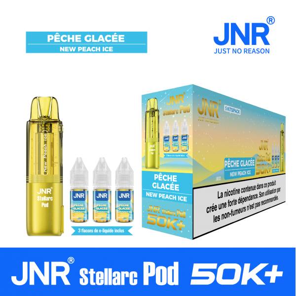 Pack pod remplacement Stellarc + 3 Eliquides - JNR (Par 1)