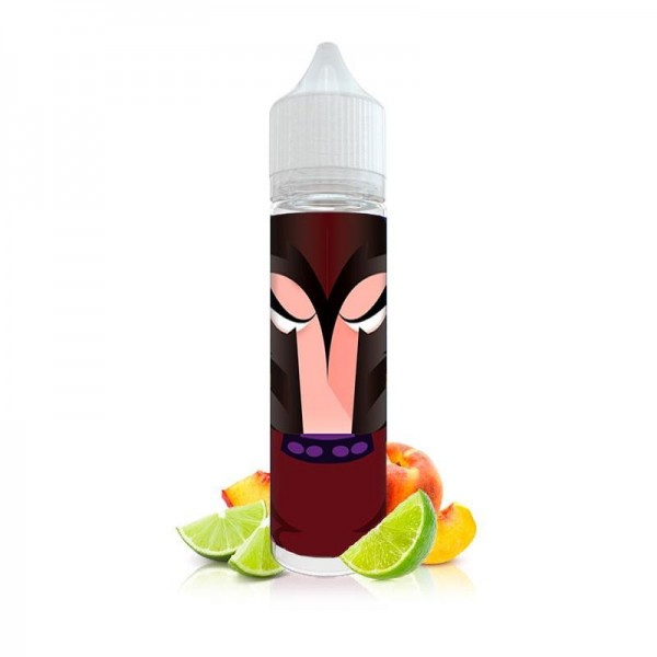 E-liquide Magneto 50 ml Juice Heroes, flacon grand format saveurs fruits rouges, cassis et fraîcheur intense.
