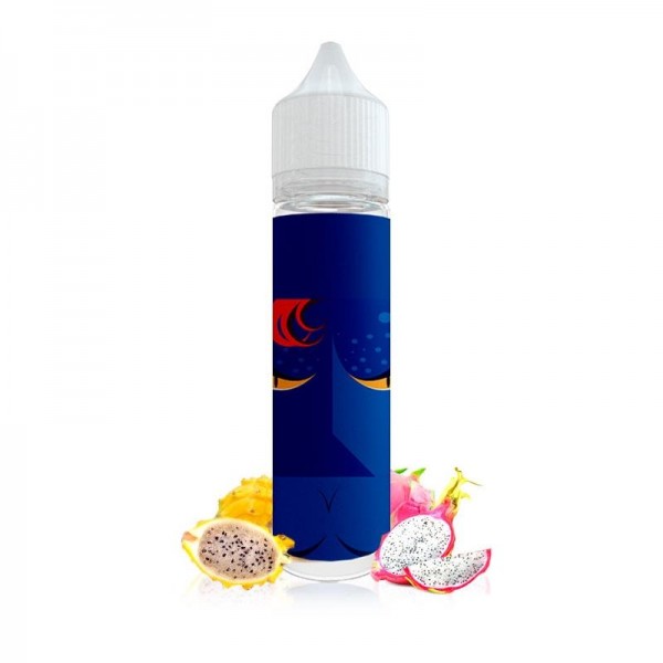 E-liquide Mistyk 50 ml Juice Heroes, flacon grand format saveurs myrtille, cassis et fraîcheur intense.