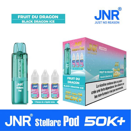 Pack pod remplacement Stellarc + 3 Eliquides - JNR (Par 1)
