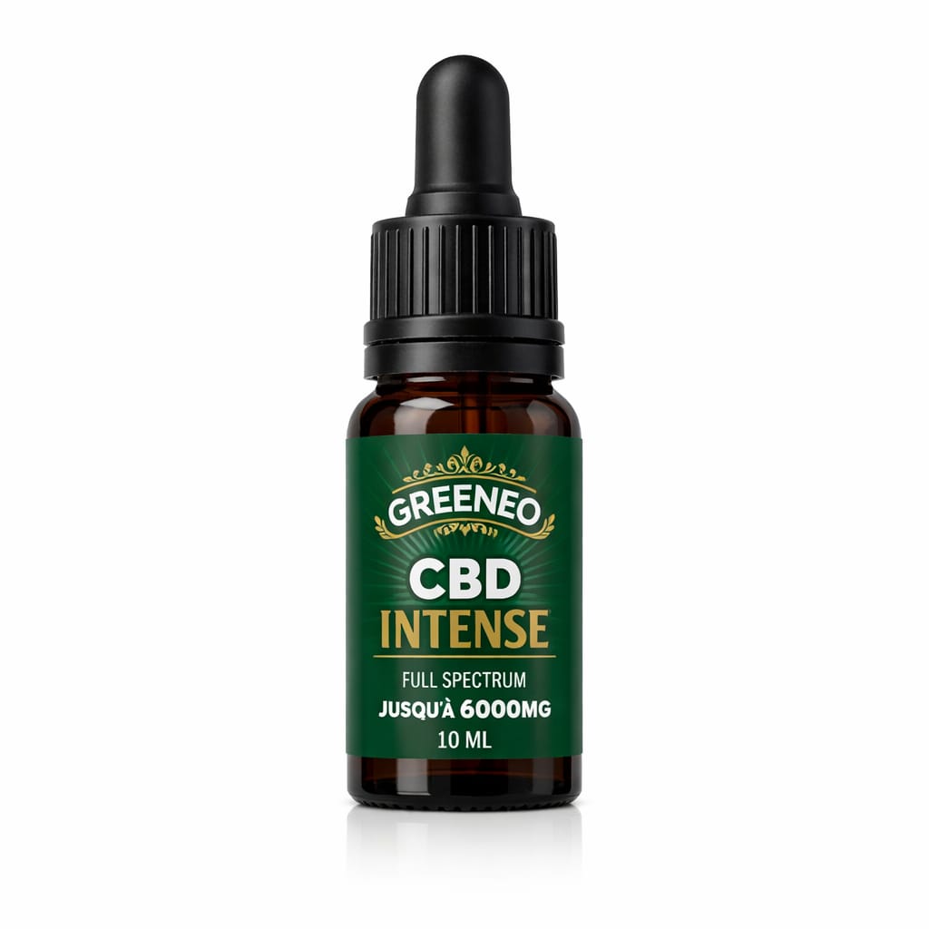 Huile de CBD Intense - Greeneo