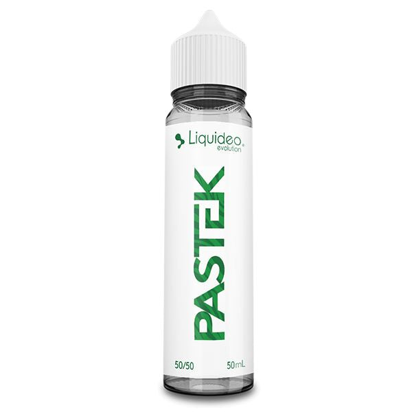 E-liquide Pastek 50 ml Liquideo, flacon grand format saveur pastèque juteuse et rafraîchissante.