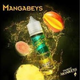 E-liquide Mangabeys 50ML Twelve Monkeys - Saveur mangue ananas pour cigarette électronique