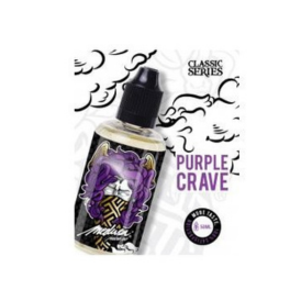  "E-liquide Purple Crave 50ml Medusa - Saveur raisin et vin pétillant pour cigarette électronique"