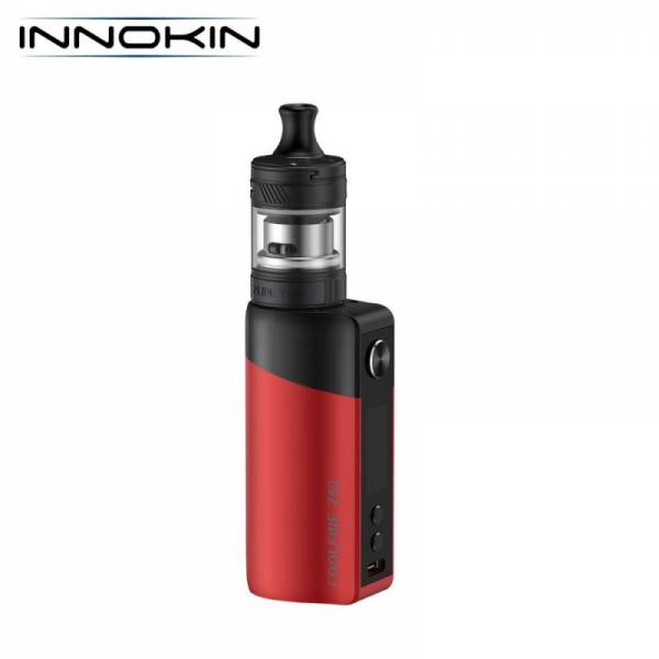 Cigarette électronique Innokin Coolfire Z60 coloris Red rouge, avec clearomiseur Zlide Top