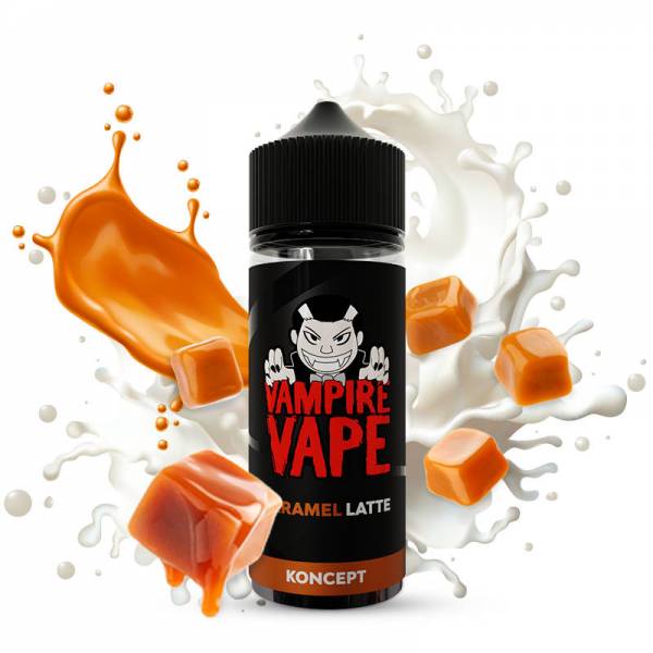 Caramel Latte 100ML - E-liquide Gourmand Vampire Vape

