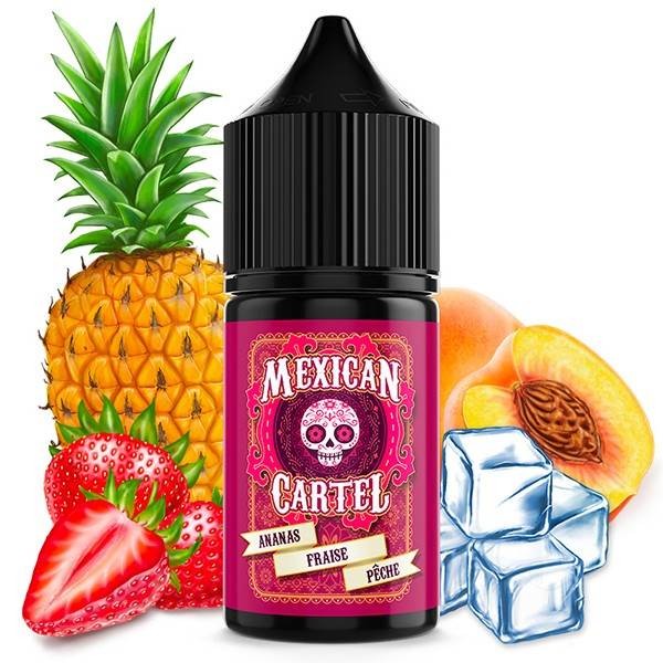 Concentré Ananas Fraise Pêche 30ML - Mexican Cartel