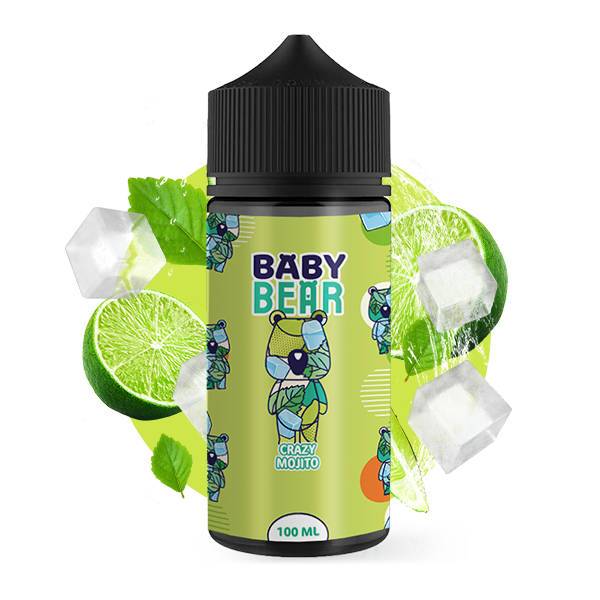 Flacon e-liquide Crazy Mojito 100ml Baby Bear