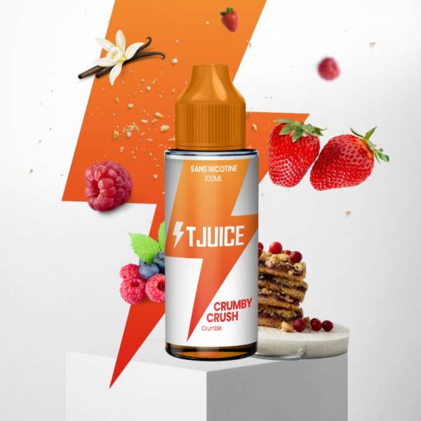 Crumby Crush 100ML - Saveurs Fruitées T-Juice

