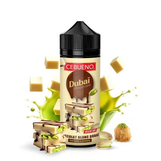 Dubai Chocovape White 100ML - E-liquide Gourmand Exotique

