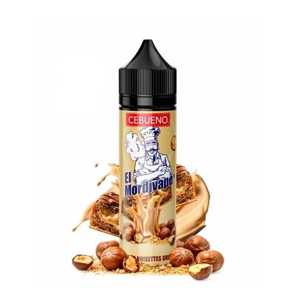 El Mordjvape 50ML - E-liquide Gourmand Noisette Cebueno


