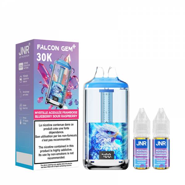 Puff JNR Falcon Gem+ 30000 Puffs 20mg - Cigarette électronique jetable rechargeable
