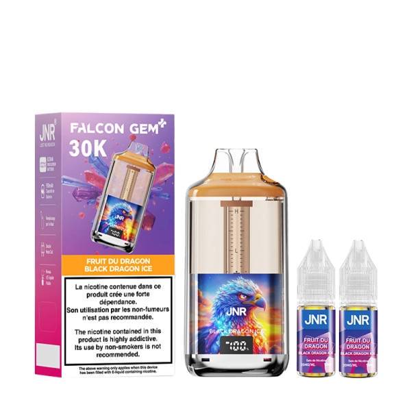 Puff JNR Falcon Gem+ 30000 Puffs 20mg - Cigarette électronique jetable rechargeable