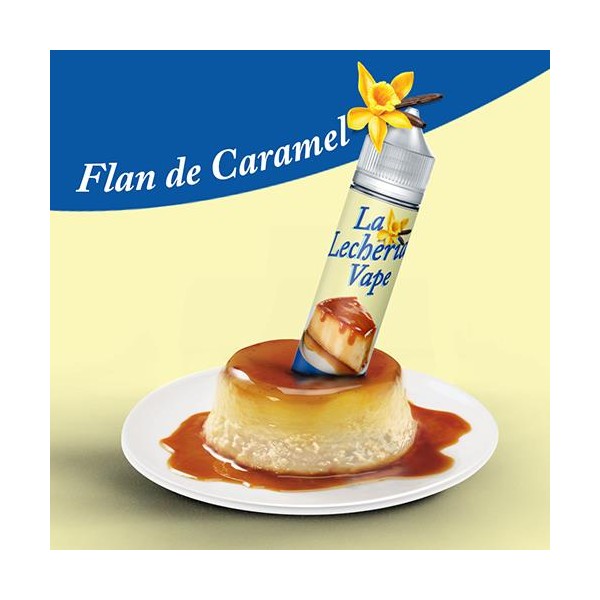 Flan de Caramel 50ML - E-liquide Gourmand à Acheter

