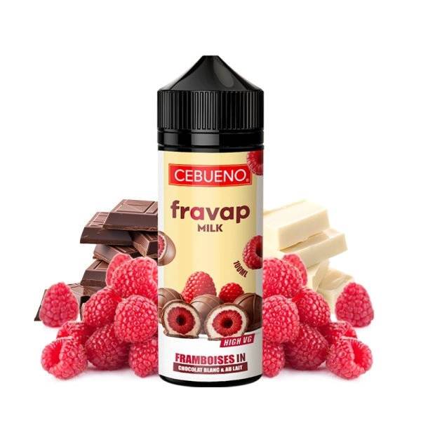 Fravap 100ML - E-liquide Chocolat Framboise Cebueno


