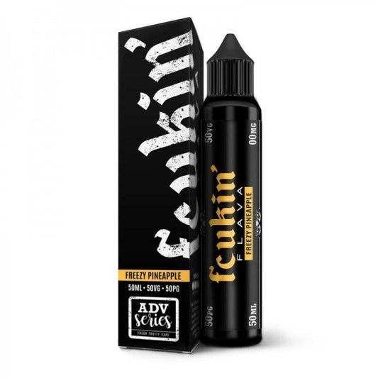 E-liquide Freezy Pineapple 50ML Fcukin Flava - Saveur ananas frais pour cigarette électronique