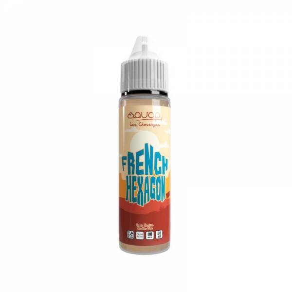 E-liquide French Hexagon 50ML de Avap - Saveur tabac français