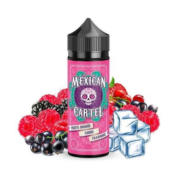 Fruits Rouges Cassis Framboise 100ML - E-liquide Frais et Fruité

