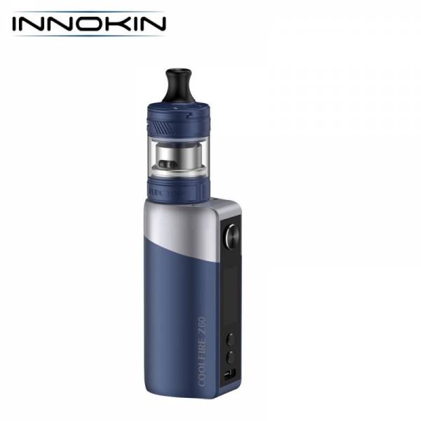 Cigarette électronique Innokin Coolfire Z60 coloris Blue bleu, avec clearomiseur Zlide Top