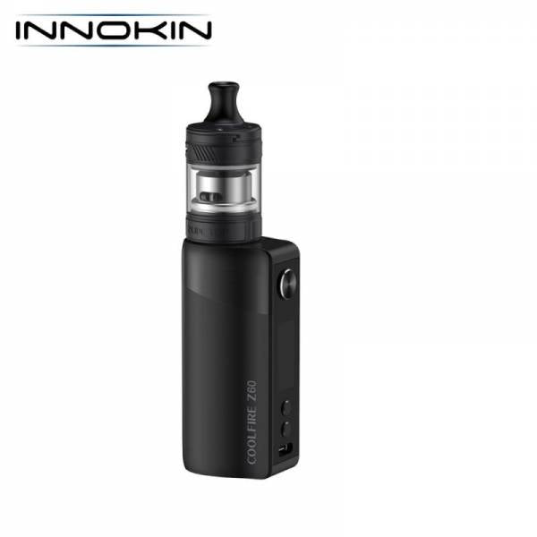 Cigarette électronique Innokin Coolfire Z60 coloris Black noir, avec clearomiseur Zlide Top