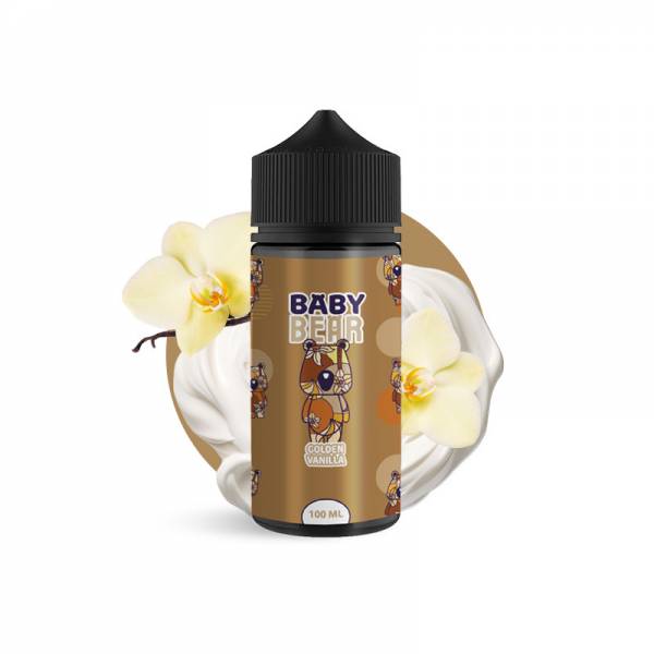 Flacon e-liquide Golden Vanilla 100ML Baby Bear