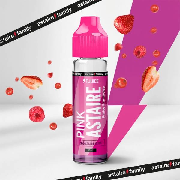 Pink Astaire 50ML - E-liquide Fruité et Frais T-Juice

