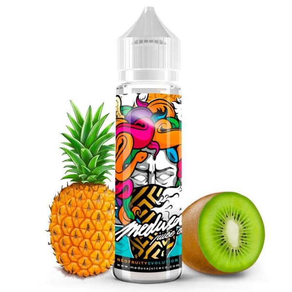 E-liquide Hawaian Haze 50ML Medusa - Saveur fruits tropicaux hawaïens pour cigarette électronique