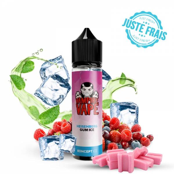 Heisenberg Gum Ice 50ML - E-liquide Frais et Fruité à Acheter

