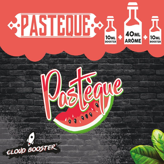E-liquide Pastèque 60 ml Cloud Booster, saveur fruitée rafraîchissante pour cigarette électronique"