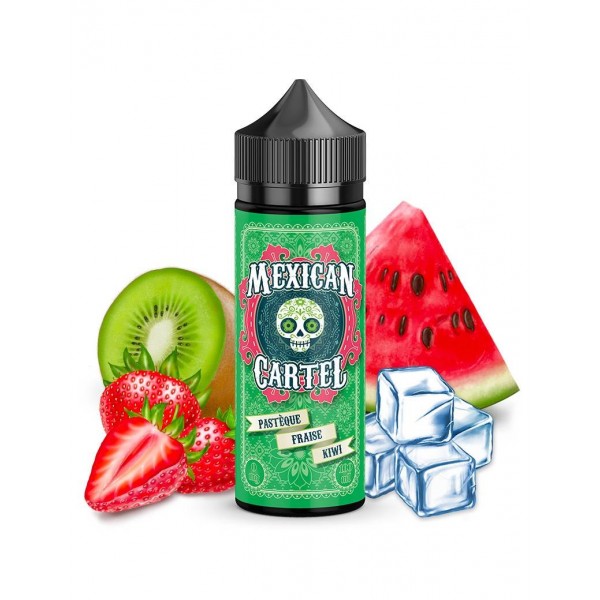 Pastèque Fraise Kiwi 100ML - Mexican Cartel