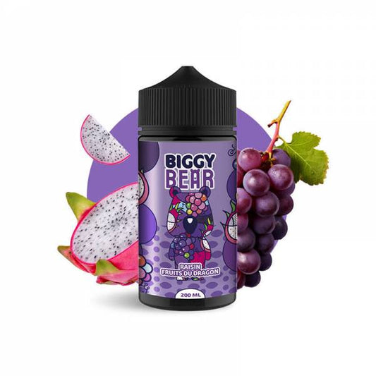 Raisin Fruit du Dragon 200ML - E-liquide Biggy Bear Exotique

