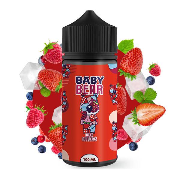 Flacon e-liquide Red Iceberg 100ml Baby Bear