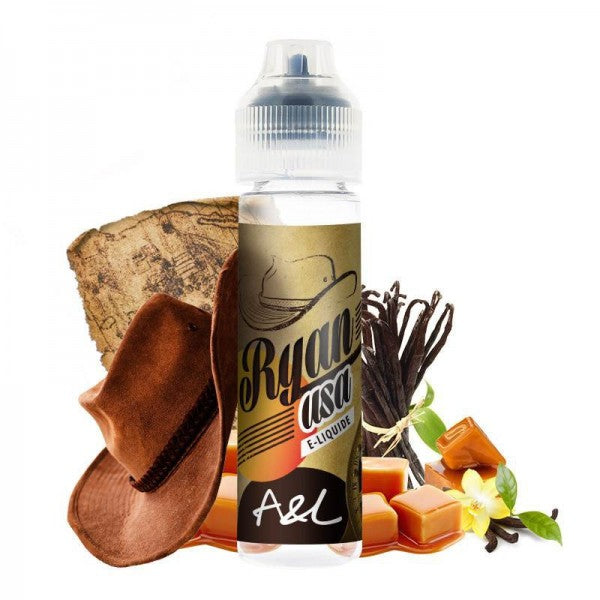 Ryan USA 50ML - E-liquide gourmand caramel et vanille
